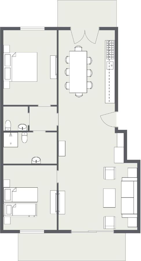 Oceanview Apartment Wittdun Exterior photo